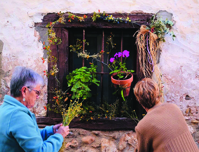 Adornando balcones