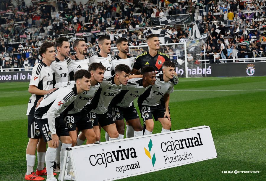 Burgos-CF-once-inicial