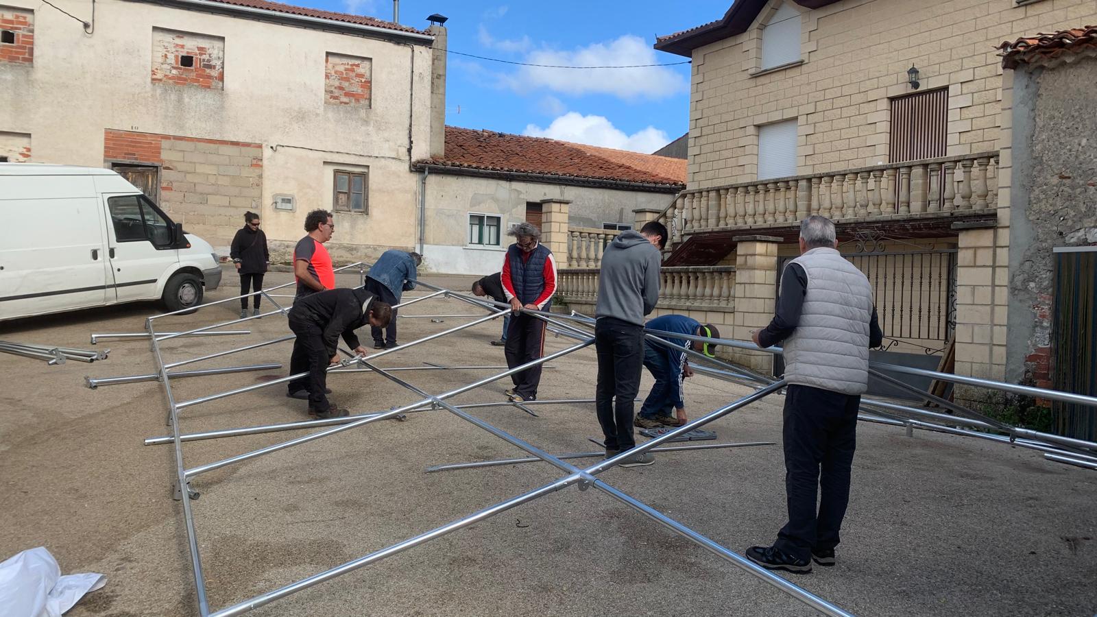 Desmontando la carpa