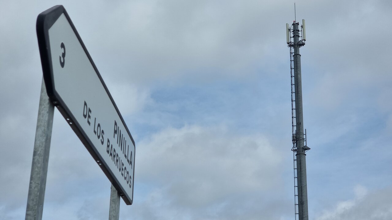 ANTENA EN EL CRUCE DE GETE