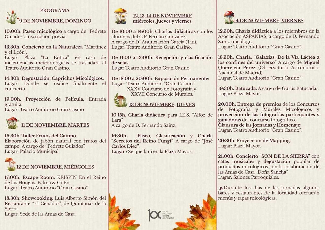 Programa Jornadas Salas