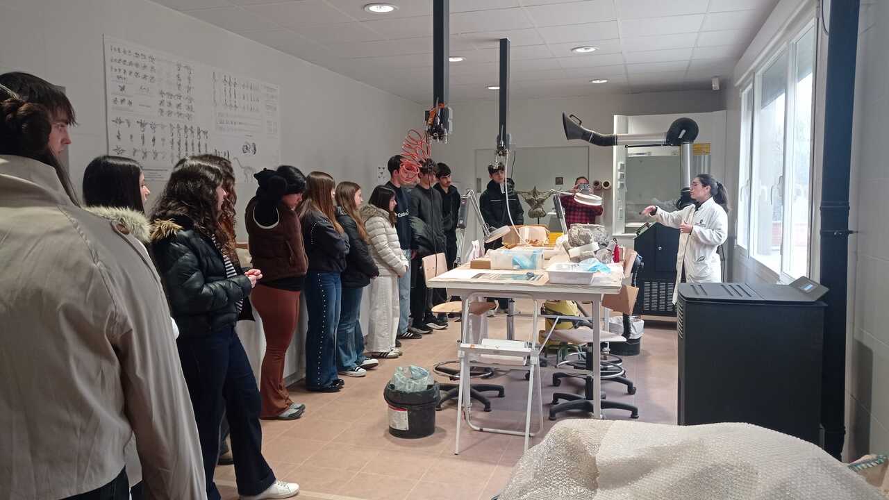 Laboratorio del Museo de Dinosaurios